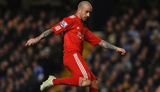 Der Portugiese Raul Meireles vom FC Liverpool ist angeblich im Visier von Chelsea