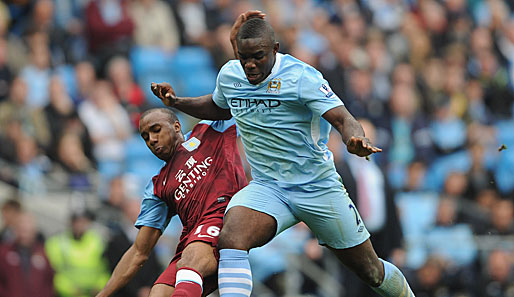 Micah Richards (r.) von Manchester City soll auf dem Wunschzettel der Königlichen stehen