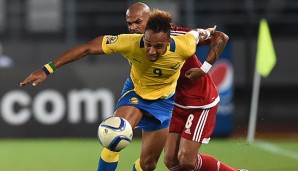 Pierre-Emerick Aubameyang ist mit Gabun beim Afrika-Cup ausgeschieden