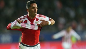 Lucas Barrios ist derzeit für Paraguay bei der Copa America im Einsatz