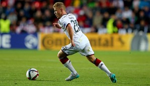 Max Meyer wird voraussichtlich für das Spiel der U21 gegen Finnland fit sein