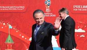 Witali Mutko hat Absprachen bei der Vergabe der WM 2018 abgestritten