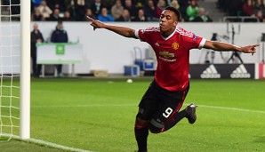 Anthony Martial wechselte vor der Saison von Monaco zu Manchester United