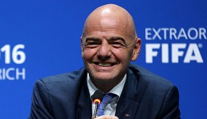 Gianni Infantino wurde im zweiten Wahlgang mit 115 Stimmen zum Präsidenten gewählt