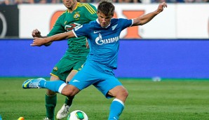 Andrej Arschawin gewann 2008 mit Zenit St. Petersburg den UEFA-Pokal