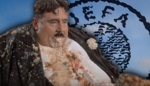 Mr. Creosote alias Terry Jones hält nicht allzu viel von der UEFA-Superliga