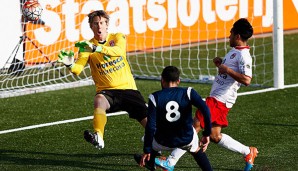 Edwin van der Sar stand bereits zwischen 1985 und 1990 in Noordwijk im Tor