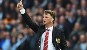 Louis van Gaal kann mit Manchester United noch in die Champions League einziehen