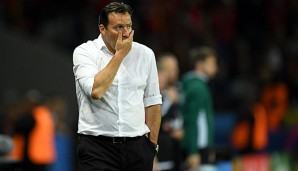 Marc Wilmots scheiterte mit Belgien an Wales