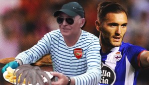 Lucas Perez wechselte von Deportivo La Coruna in die Premier League