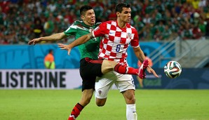 Dejan Lovren (r.) steht nach einem Streit wieder im Kroatien-Kader