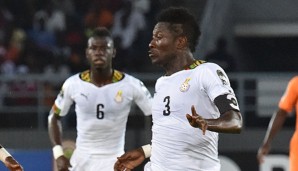 Asamoah Gyan erzielte das Tor des Tages