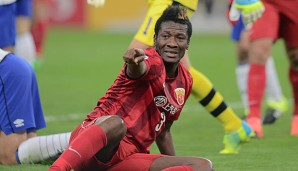 Asamoah Gyan wurde wegen seines Haarschnitts verwarnt