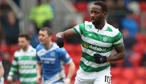 Moussa Dembele erzielte gegen St. Johnstone drei Tore