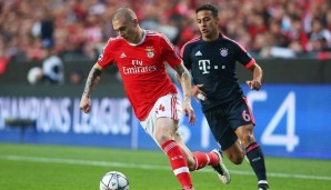 Victor Lindelöf spielte in der vergangenen Saison mit SL Benfica gegen den FC Bayern München