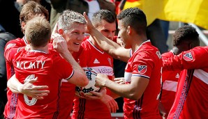 Bastian Schweinsteiger ist mit den Chicago Fire auf einem guten Weg