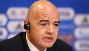 Gianni Infantino sieht den Videobeweis sehr positiv