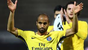 Lucas Moura kommt bisher bei PSG auf lediglich 72 Einsatzminuten