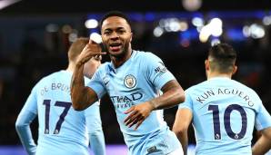 Platz 13: Raheem Sterling (Manchester City) - 23 Jahre - 2020 - 138.2