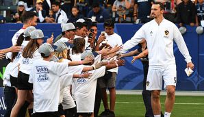 Zlatan Ibrahimovic geht mittlerweile für L.A. Galaxy auf Torejagd.