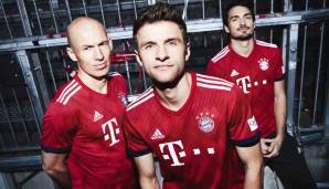 So sieht das neue Heimtrikot des FC Bayern aus.