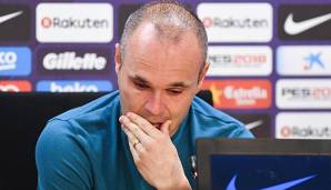 Ex-Barca-Star Andres Iniesta litt unter schweren Depressionen.