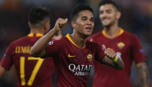 Platz 3: Justin Kluivert (AS Rom).