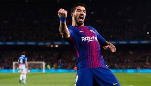 Platz 14: Luis Suarez (Gesamterlös: 116,52 Millionen Euro) - wechselte 2006 für 800.000 Euro von Nacional zu Groningen, 2007 für 7,5 Millionen Euro zu Ajax, 2011 für 26,5 Millionen Euro zu Liverpool und 2014 für 81,72 Millionen Euro zu Barcelona.