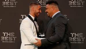 Komm her, mein Schatz: Sergio Ramos und Ronaldo.