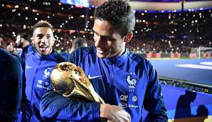 Raphael Varane wurde 2018 Weltmeister mit Frankreich.