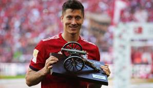 Platz 33: Robert Lewandowski (FC Bayern München).