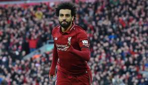 Platz 3: Mohamed Salah - 85 Tore für AS Rom und FC Liverpool.