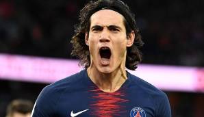 Platz 38: Edinson Cavani - 39 Tore für US Palermo, SSC Neapel und PSG.