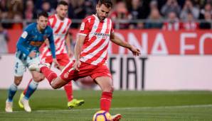 Platz 3: Cristhian Stuani (FC Girona): 21 Chancen - 61,9 Prozent Trefferquote.