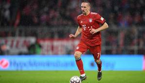 Platz 10: FRANCK RIBERY; 85 Assists in 241 Spielen; Vereine: FC Bayern