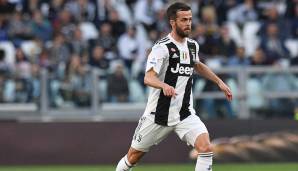 Platz 13: MIRALEM PJANIC; 79 Assists in 336 Spielen; Vereine: Olympique Lyon, AS Roma, Juventus Turin