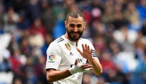 Platz 19: KARIM BENZEMA; 74 Assists in 343 Spielen; Vereine: Real Madrid