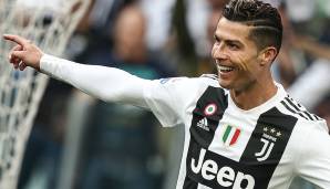 Platz 1: CRISTIANO RONALDO (Manchester United, Real Madrid, Juventus Turin): 60 Kopfballtore.