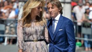 Luka Modric und seine Frau.