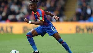 Platz 9: WILFRIED ZAHA (Manchester United, Crystal Palace) - 621.