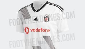 BESIKTAS - Heimtrikot: Die Farbgebung ist traditionell, doch in der neuen Saison setzt der Klub auf große Streifen - ganz im Stile des Ausrüsters.