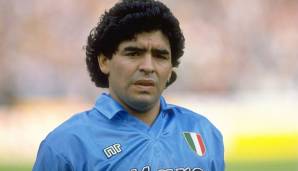 DIEGO MARADONA: Überschüssige Pfunde machen auch vor Legenden keinen Halt. Der Lebemann hatte schon während seiner aktiven Laufbahn immer wieder mit Gewichtsproblemen zu kämpfen, besser wurde es nach seinem Karriereende auch nicht.