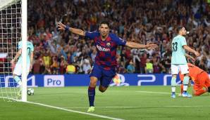 Platz 4: Luis Suarez - 462 Pflichtspieltore für Uruguay, Club Nacional, FC Groningen, Ajax Amsterdam, den FC Liverpool und den FC Barcelona.