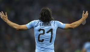 Platz 9: u.a. Edinson Cavani - 396 Pflichtspieltore für Uruguay, Danubio FC, US Palermo, den SSC Neapel und Paris Saint-Germain.