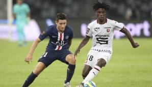 Platz 4: EDUARDO CAMAVINGA (Defensives Mittelfeld, Stade Rennes, Geburtstag: 10. November 2002, Alter: 16 Jahre und 273 Tage) - Debüt am 10. August 2019 gegen HSC Montpellier.