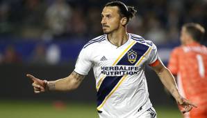 Platz 1: Zlatan Ibrahimovic (L.A. Galaxy)