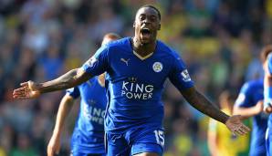 Jeffrey Schlupp (LM, 24 Spiele, 1 Tor): In Hamburg geboren, in England aufgewachsen. Durchlief sämtliche Jugendteams von Leicester. In der Meistersaison ein sehr guter Bankspieler. Im Sommer 2017 war er Crystal Palace 14 Mio. Euro wert.