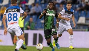 Platz 11: HAMED JUNIOR TRAORE (19, US Sassuolo, Offensives Mittelfeld) - 3 Scorerpunkte (2 Tore, 1 Assist).