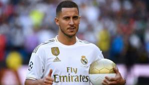 Platz 13: Eden Hazard (Chelsea FC/Real Madrid/Belgien) - 25 Punkte.