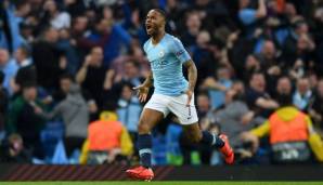 Platz 12: Raheem Sterling (Manchester City/England) - 30 Punkte.